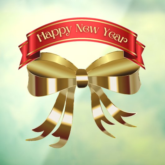 Nieuwjaar Raamsticker (Vel 3)