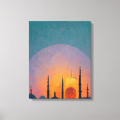 Nieuwjaar Ramadan Canvas Afdruk (Voorkant)
