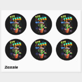 Nieuwjaar Ronde Sticker (Vel)