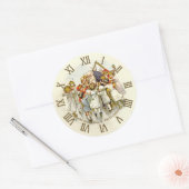 Nieuwjaar Ronde Sticker (Envelop)