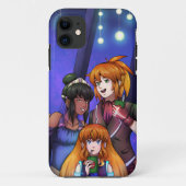 Nieuwjaar ruimteviering Case-Mate iPhone case (Achterkant)