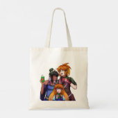 Nieuwjaar ruimteviering tote bag (Achterkant)