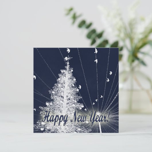 Nieuwjaar Save The Date (Staand voorkant)