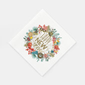 Nieuwjaar Servet (Hoek)