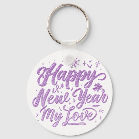 Nieuwjaar Sleutelhanger (Voorkant)