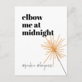 Nieuwjaar Sociaal Afstand 2020 Do-Over Funny Humor Feestdagenkaart (Voorkant)