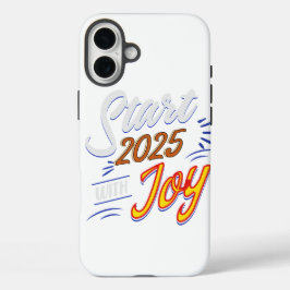 Nieuwjaar special - start 2025 met Joy i telefoonh iPhone 16 Plus Hoesje