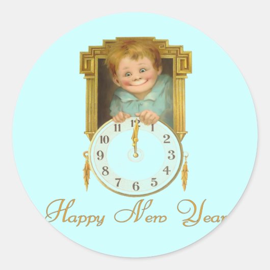 Nieuwjaar Stickers (Voorkant)