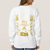 Nieuwjaar sweatshirts trui (Achterkant)