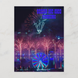 Nieuwjaar Sydney Briefkaart