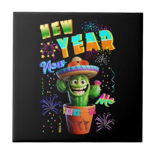 Nieuwjaar Tegeltje