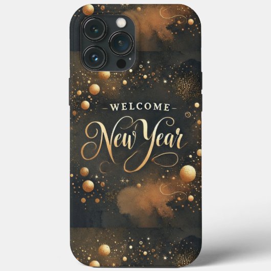 Nieuwjaar telefoonhoesje Case-Mate iPhone case (Achterkant)