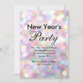 Nieuwjaar: Tijd voor de Drink van de Champagne-uit Kaart (Achterkant)