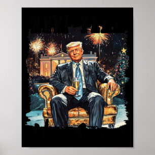 Nieuwjaar Trump 2025 2 Poster