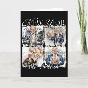 Nieuwjaar Trump 2025 Coquette Boog Ontmoet Me Om M Kaart