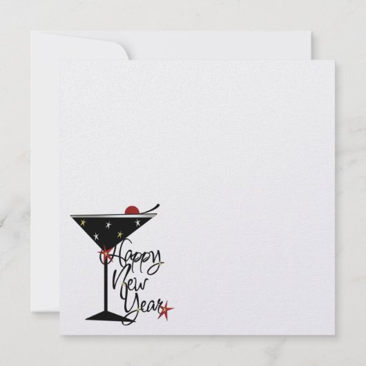 Nieuwjaar Uitnodiging (Achterkant)