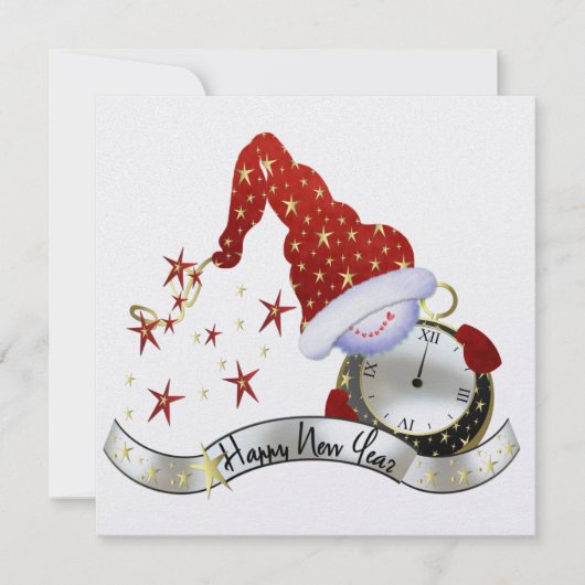 Nieuwjaar Uitnodiging (Voorkant)