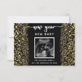 Nieuwjaar van de aankondiging van de zwangerschap  (Voorkant)