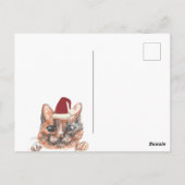 Nieuwjaar van de groet briefkaart (Achterkant)