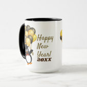 Nieuwjaar van de Mok Pinguïn (Voorkant links)