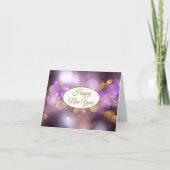 Nieuwjaar van de vakantiekaart feestdagen kaart (Voorkant)