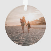 Nieuwjaar van persoonlijk kleurrijke kerst ornament (achterkant)