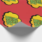 Nieuwjaar van stripstijl Retro Cadeaupapier (Hoek)