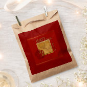 Nieuwjaar van voorjaar 2019 van de Chinese pier Bedankzakje (Geknipt)