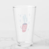 Nieuwjaar Vibes roken mok Glas (Achterkant)