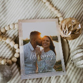 Nieuwjaar Vieren | Moderne foto Save The Date