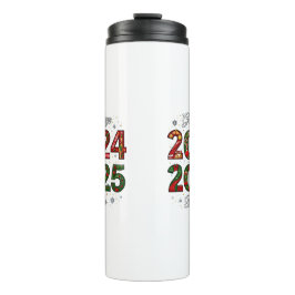 Nieuwjaar Waterflesjes Thermosbeker