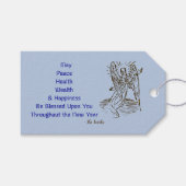 Nieuwjaar wil cadeaulabel (Voorkant (Horizontaal))