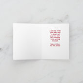 Nieuwjaar Winter's Wonderland van sneeuw Kaart (Binnen)