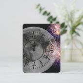 Nieuwjaar zakelijke dank feestdagenkaart (Staand voorkant)