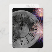 Nieuwjaar zakelijke dank feestdagenkaart (Voorkant / Achterkant)