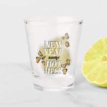 Nieuwjaar Zelfde Hot Mess Grappig Glitter Luipaard