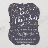 Nieuwjaar Zwangerschap 2018 Feestdagenkaart (Voorkant / Achterkant)