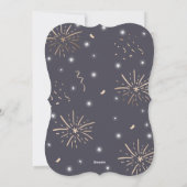 Nieuwjaar Zwangerschap 2018 Feestdagenkaart (Achterkant)