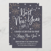 Nieuwjaar Zwangerschap 2018 Feestdagenkaart (Voorkant / Achterkant)