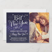 Nieuwjaar Zwangerschap 2018 Feestdagenkaart (Voorkant)