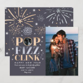 Nieuwjaar Zwangerschap 2019 Feestdagenkaart (Voorkant / Achterkant)