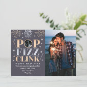 Nieuwjaar Zwangerschap 2019 Feestdagenkaart (Staand voorkant)