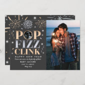 Nieuwjaar Zwangerschap 2019 Feestdagenkaart (Voorkant / Achterkant)