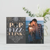 Nieuwjaar Zwangerschap 2019 Feestdagenkaart (Staand voorkant)