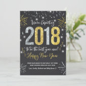 Nieuwjaar zwangerschap aankondiging nieuwjaar 2018 (Staand voorkant)