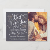 Nieuwjaar zwangerschap aankondiging nieuwjaar 2018 (Voorkant)