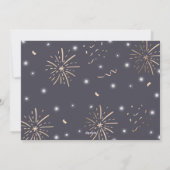 Nieuwjaar zwangerschap aankondiging nieuwjaar 2018 (Achterkant)