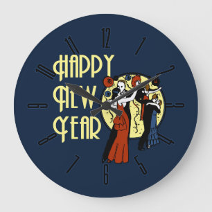  nieuwjaardans grote klok