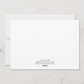 Nieuwjaars 2025 professioneel bedrijfslogo feestdagenkaart (Achterkant)