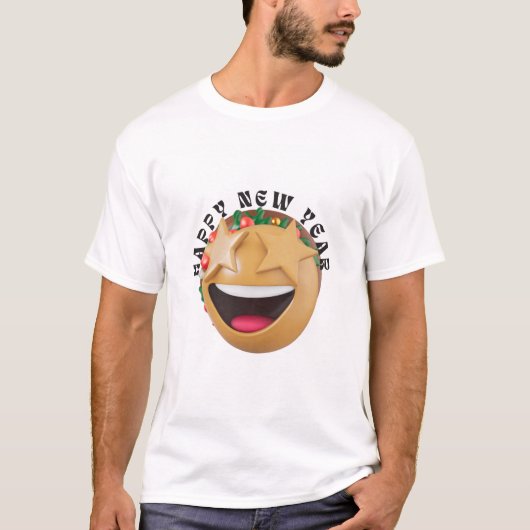 Nieuwjaars 2026-vierings T-shirt (Voorkant)